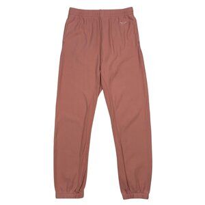 Rag and Bone City Terry Sweatpant Jogger M Mauved Out Pink Logo Pull On Hi-Rise